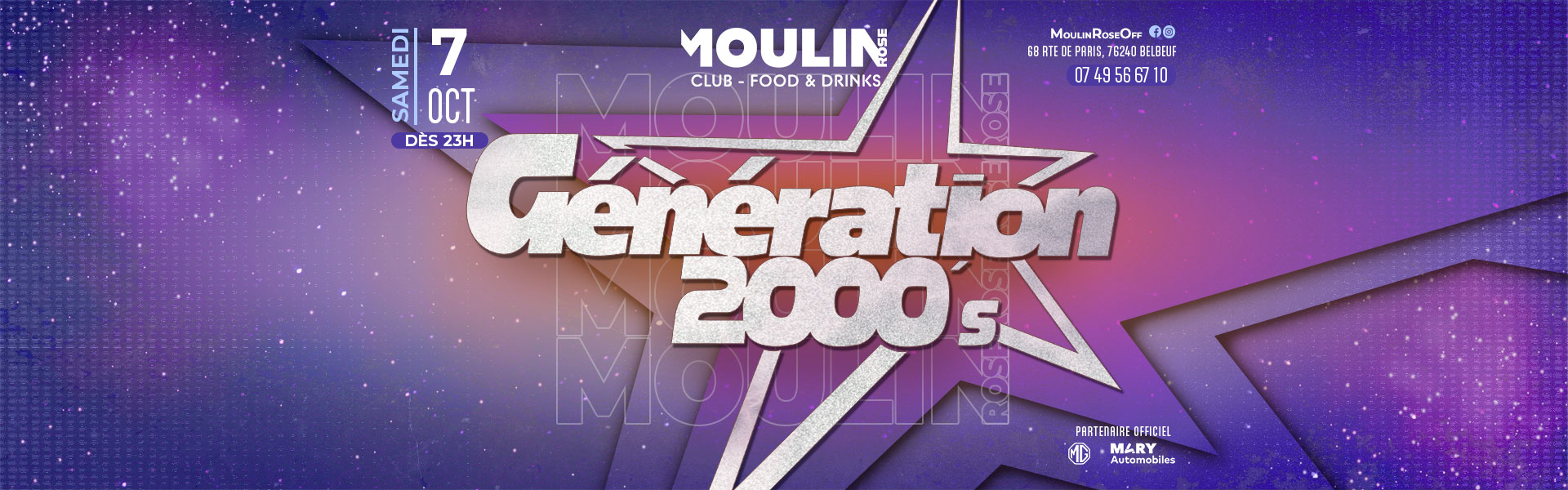 Generation 2000 moulin rose club